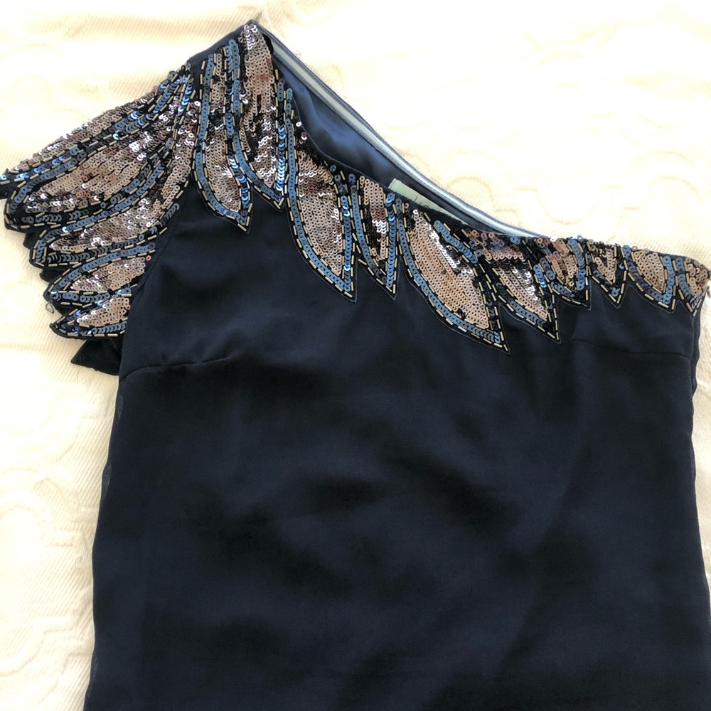 KARLIE Navy Dress